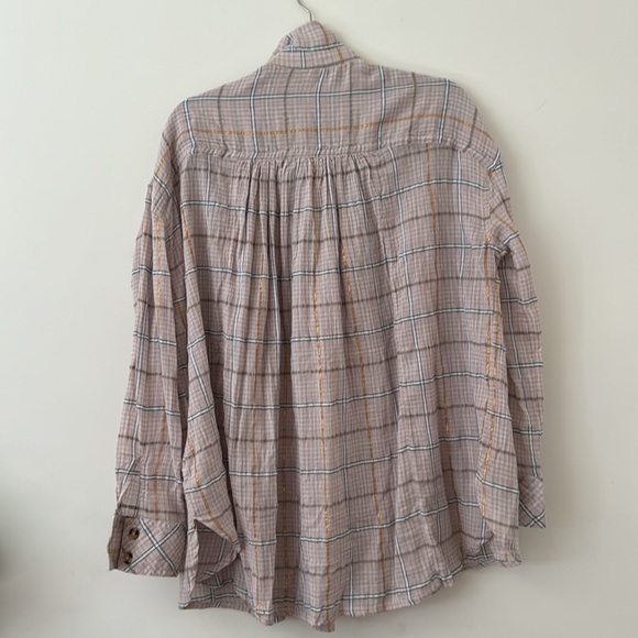 Free People Summer Plaid - Light Pink - Picture 7 of 8